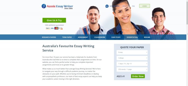 Aussie Essay Writers | Australian Essay Writing Service aussie essay writer